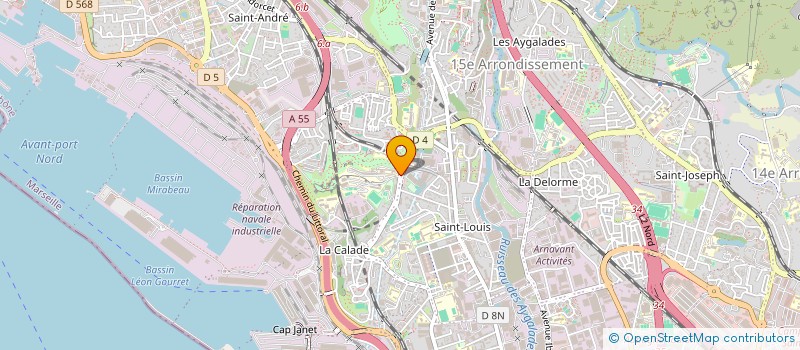 localisation de l'entreprise ASS AMICALE DU LYCEE SAINT EXUPERY  MARSEILLE