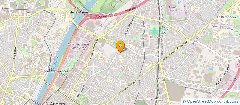 localisation de l'entreprise ASS AMICALE FRANCO VIETNAMIEN à ANGERS