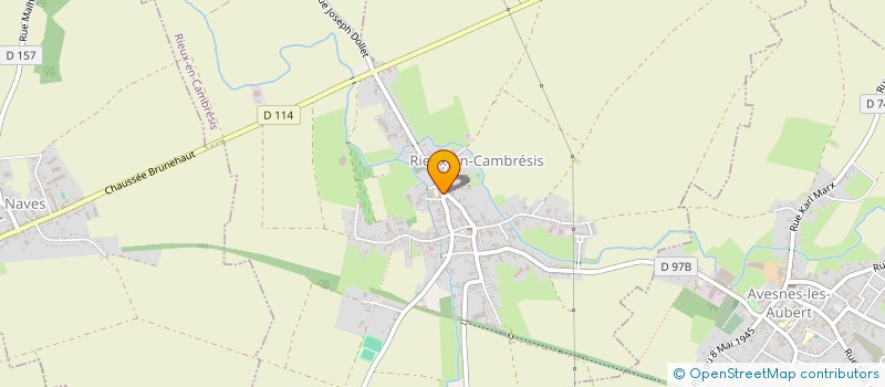 localisation de l'entreprise ASS AMICALE LAIQUE DE RIEUX EN CIS  RIEUX-EN-CAMBRESIS