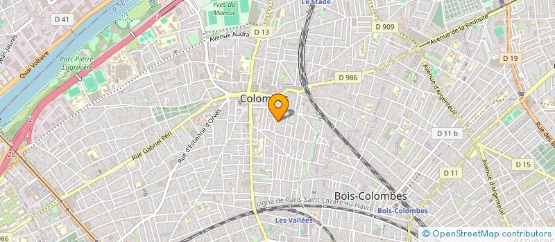 localisation de l'entreprise ASS AMICALE LOCATAIRES CERISIERS VERRIE à COLOMBES