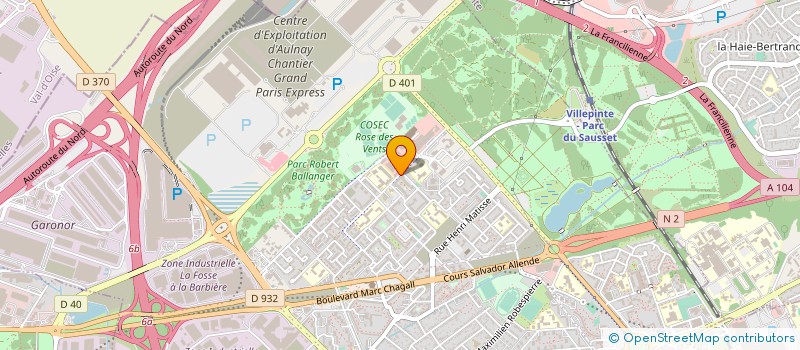 localisation de l'entreprise ASS AMICALE LOCATAIRES DES ALIZES à AULNAY-SOUS-BOIS