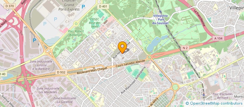 localisation de l'entreprise ASS AMICALE LOCATAIRES DU GOLION à AULNAY-SOUS-BOIS