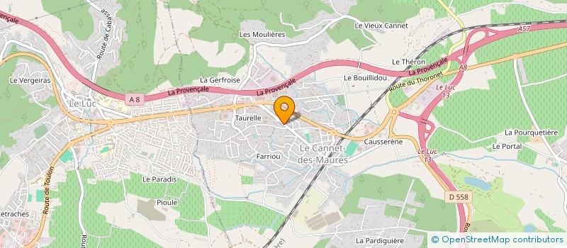 localisation de l'entreprise ASS AMICALE LOCATAIRES DU JAS DE JULY à LE CANNET DES MAURES