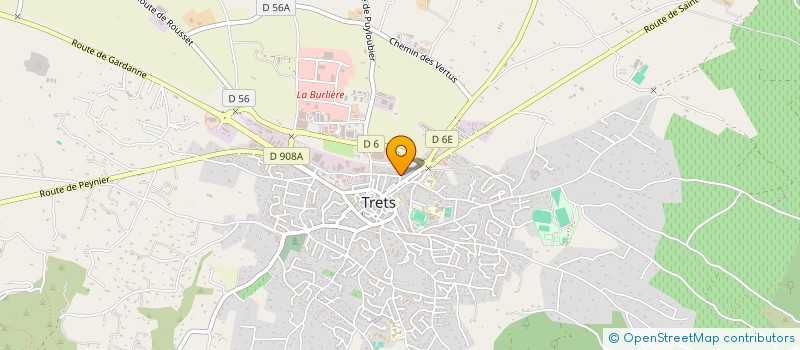 localisation de l'entreprise ASS AMICALE MUTILES VICTIMES DE GUERRE à TRETS