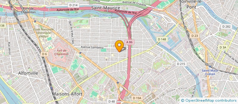 localisation de l'entreprise ASS AMICALE NATIONALE MAITRES DE CHIENS à MAISONS-ALFORT