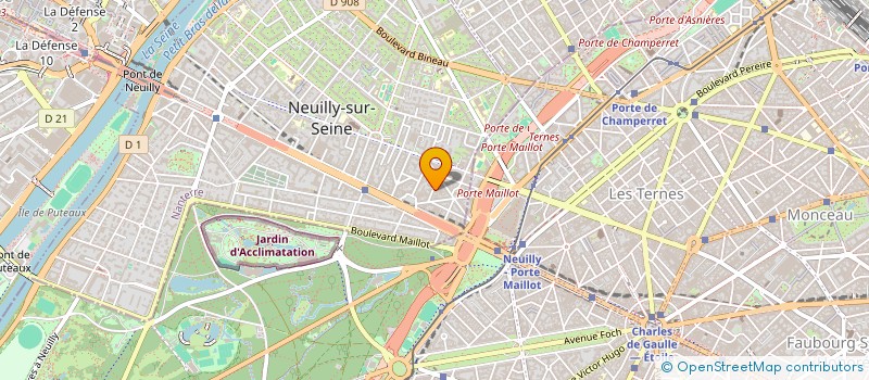 localisation de l'entreprise ASS AMICALE OFLAG IID IB XXIB à NEUILLY-SUR-SEINE