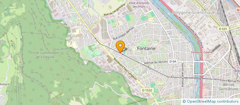 localisation de l'entreprise ASS AMICALE PERSONNELS DU SAMU 38  VILLARD-DE-LANS