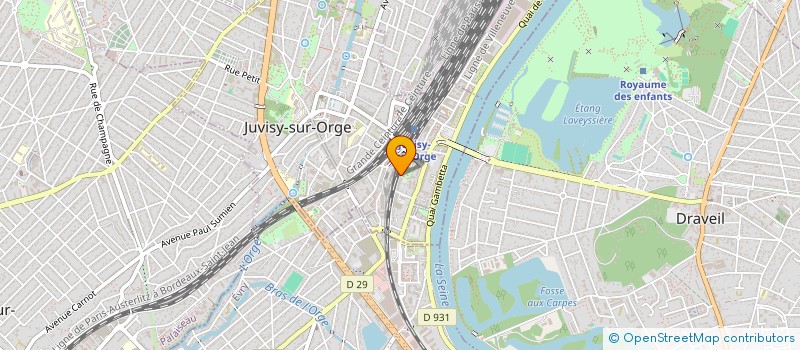 localisation de l'entreprise ASS AMICALE PHILATELIQUE DE JUVISY à JUVISY-SUR-ORGE