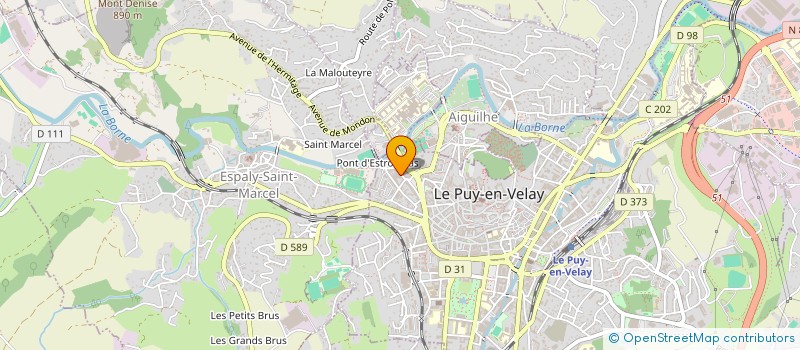 localisation de l'entreprise ASS AMICALE ST MICHEL GYM TRAMPO à LE PUY-EN-VELAY