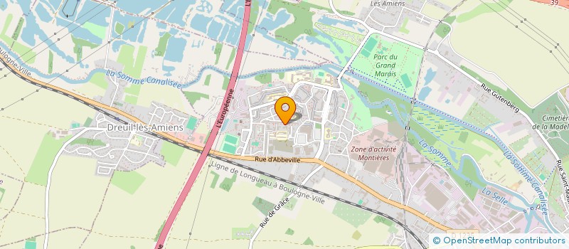 localisation de l'entreprise ASS AMIENS AVENIR JEUNES à AMIENS