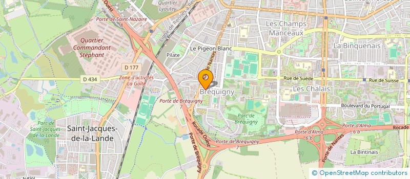 localisation de l'entreprise ASS AMIS ART LYRIQUE RENNES ET REGION à RENNES