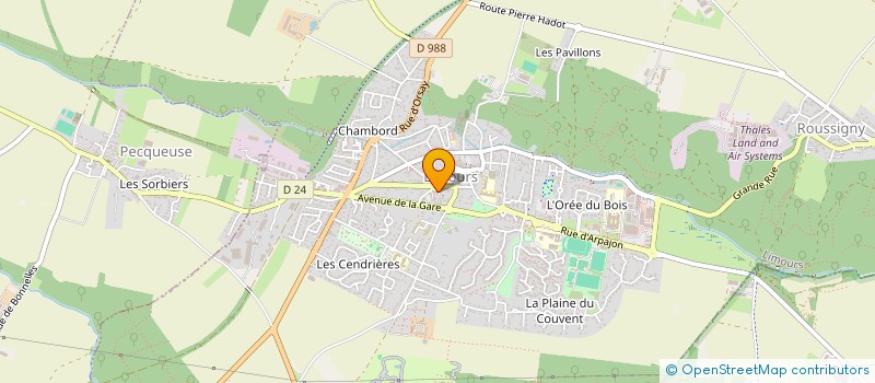 localisation de l'entreprise ASS AMIS BIBLIOTHEQUE LIMOURS à LIMOURS