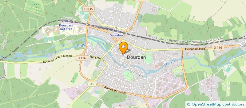 localisation de l'entreprise ASS AMIS CHATEAU DOURDAN ET MUSEE à DOURDAN