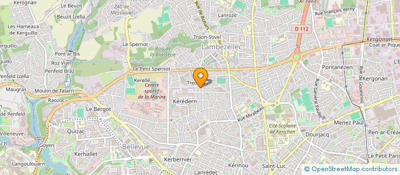 localisation de l'entreprise ASS AMIS CHIFFONNIERS EMMAUS à BREST