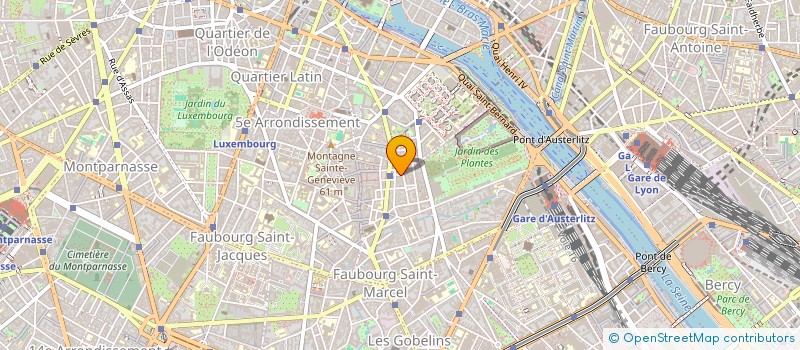 localisation de l'entreprise ASS AMIS CTRE PSYCHO PEDAG CLAUD BERNARD à PARIS