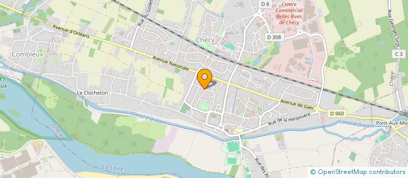 localisation de l'entreprise ASS AMIS D ARCHIMEDE à CHECY