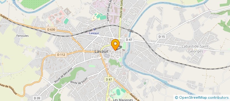 localisation de l'entreprise ASS AMIS DE L'ECOLE LAIQUE DE LAVAUR à LAVAUR