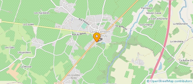 localisation de l'entreprise ASS AMIS DE LA VIGNE ET DU VIN D ANJOU  VAL-DU-LAYON