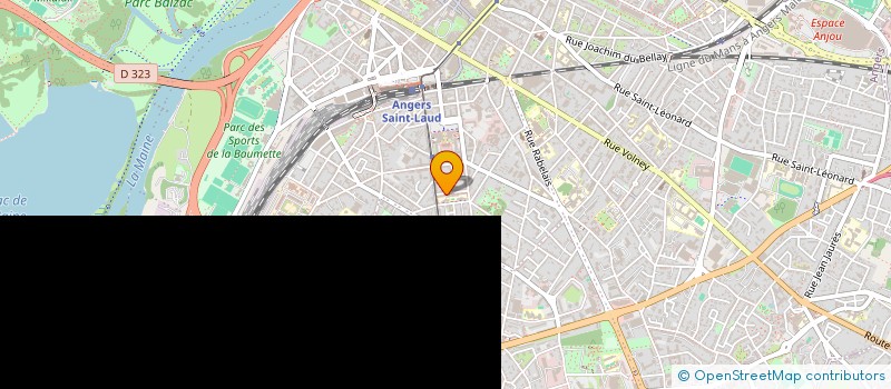 localisation de l'entreprise ASS AMIS DES ECOLES LAIQUES à ANGERS