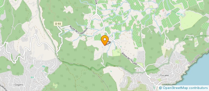 localisation de l'entreprise ASS AMIS DOMAINE BASTIDE BLANCHE  RAMATUELLE