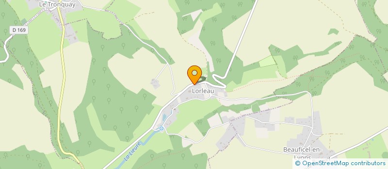 localisation de l'entreprise ASS AMIS DU CHATEAU DE FLEURY LA FORET  FLEURY-LA-FORET