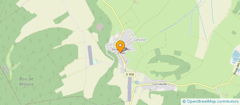 localisation de l'entreprise ASS AMIS DU FORT DE JOUY SOUS LES COTES à GEVILLE