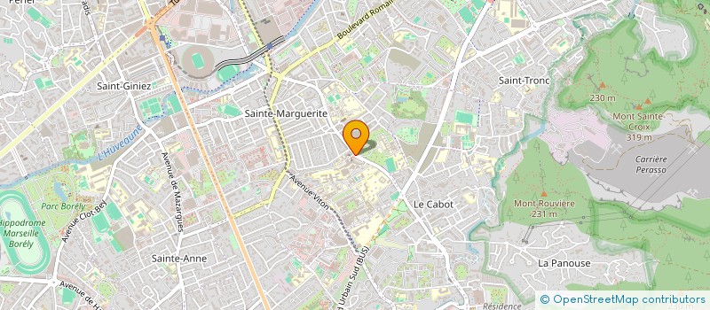 localisation de l'entreprise ASS AMIS DU SERVICE GYNECO ONCOLO à MARSEILLE