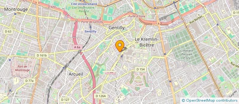 localisation de l'entreprise ASS AMIS DU WON BOUDDHISME EN FRANCE à GENTILLY