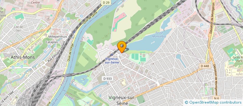 localisation de l'entreprise ASS AMIS EC MUN ARTS PLASTIQUES VIGNEUX à VIGNEUX SUR SEINE