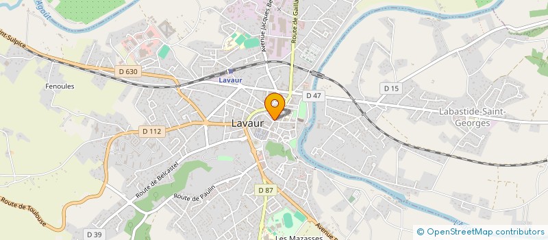 localisation de l'entreprise ASS AMIS ECOLE LAIQUE LAVAUR à LAVAUR
