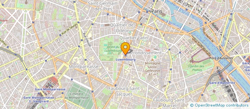 localisation de l'entreprise ASS AMIS ECOLE PARIS MANAGEMENT  PARIS