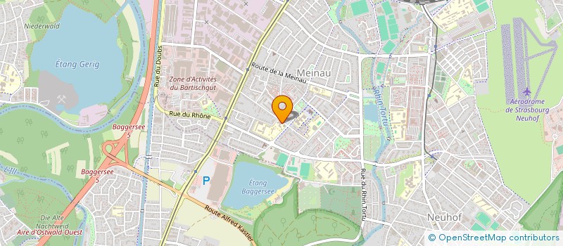 localisation de l'entreprise ASS AMIS EGLISE PROTESTANTE MEINAU à STRASBOURG