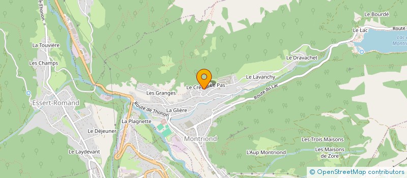 localisation de l'entreprise ASS AMIS FESTIVAL MUSIQUE CLASSIQUE à MONTRIOND