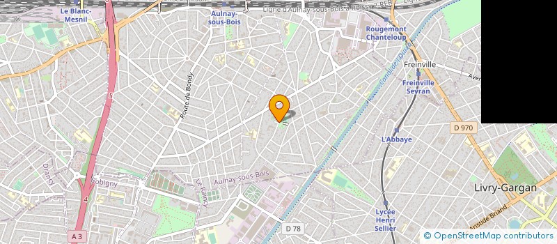 localisation de l'entreprise ASS AMIS GYMNASTES AULNAY BOIS à AULNAY-SOUS-BOIS