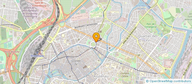 localisation de l'entreprise ASS AMIS MAISON ALSACE à STRASBOURG