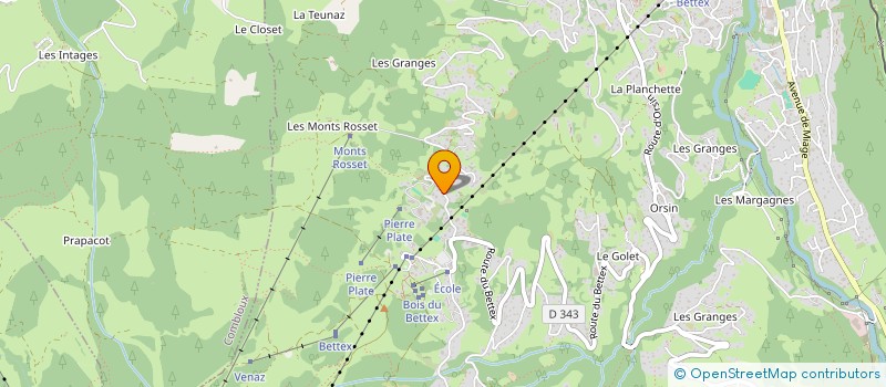 localisation de l'entreprise ASS AMIS MONTAGNARDS à SAINT-GERVAIS-LES-BAINS