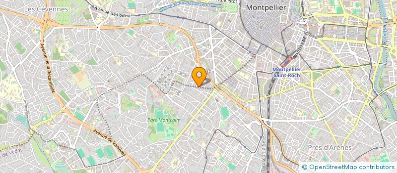localisation de l'entreprise ASS AMIS MUSEE INFANTERIE E A I à MONTPELLIER