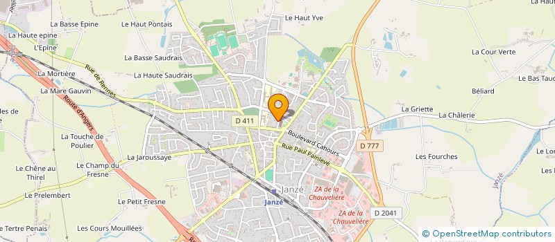 localisation de l'entreprise ASS AMIS MUSIQUE ART LYRIQUE DANSE CHANT  JANZE