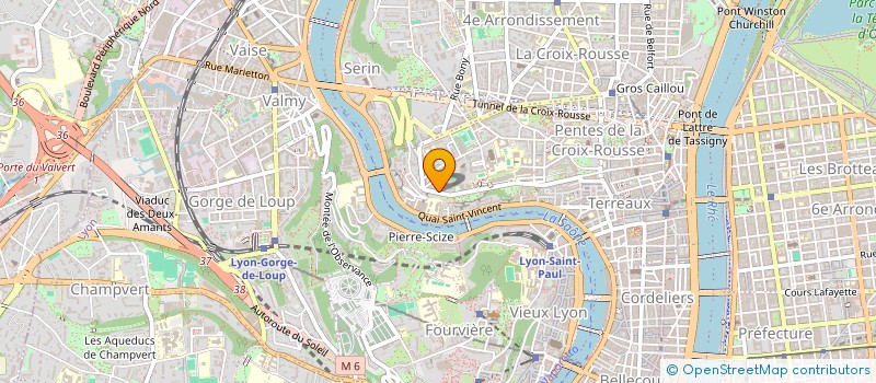 localisation de l'entreprise ASS AMIS OEUVRES PROSTESTANTES SUD-EST à LYON