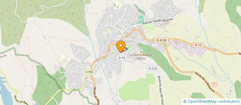 localisation de l'entreprise ASS AMIS OMG MALIENNE MEDES-SAPCOM à FORCALQUIER