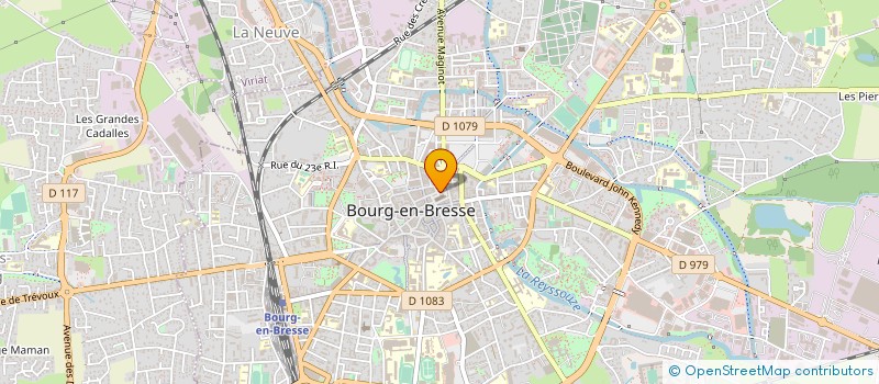 localisation de l'entreprise ASS AMIS ORGUE COLLEGIALE N-D à BOURG-EN-BRESSE