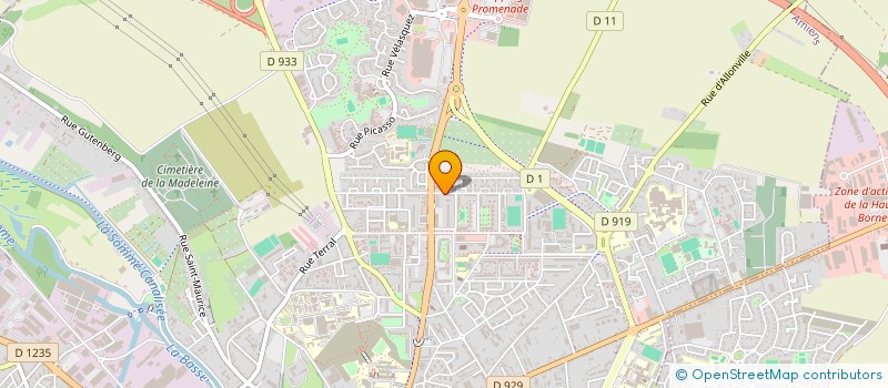 localisation de l'entreprise ASS AMIS RADIO LAFLEUR à AMIENS