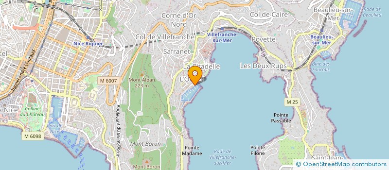 localisation de l'entreprise ASS AMIS STATION MARINE VILL à VILLEFRANCHE SUR MER