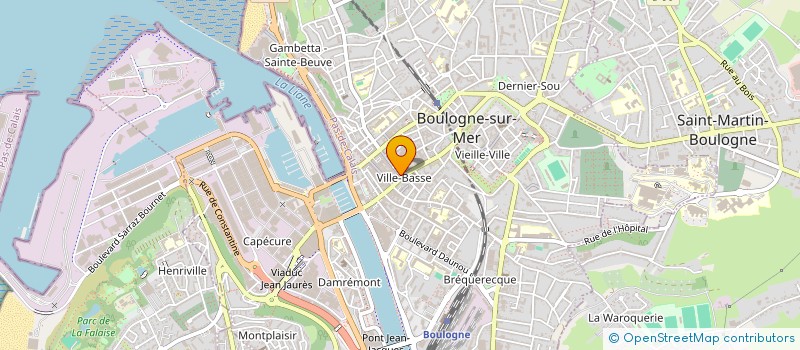 localisation de l'entreprise ASS AMITIE ENTRAIDE à BOULOGNE-SUR-MER