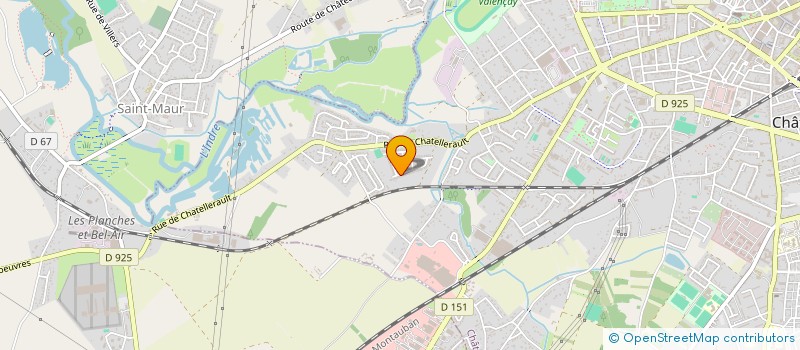 localisation de l'entreprise ASS AMITIE ET LOISIRS à CHATEAUROUX