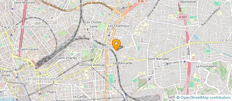 localisation de l'entreprise ASS AMITIE LATINA à MARSEILLE