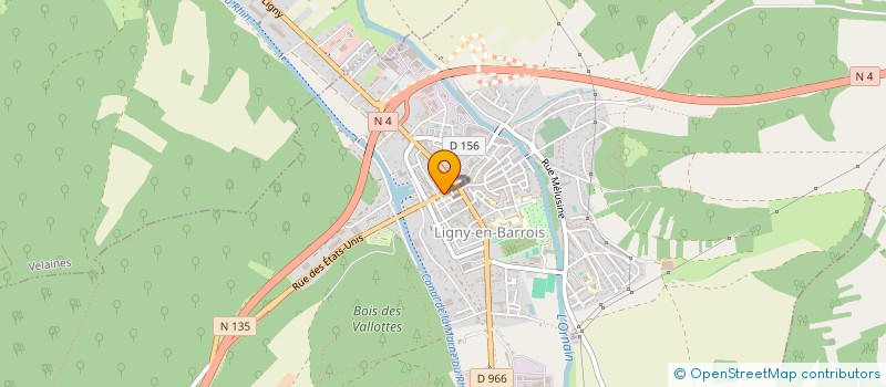localisation de l'entreprise ASS AMITIES FRANCO PORTUGAISES MEUSIENNE à LIGNY-EN-BARROIS