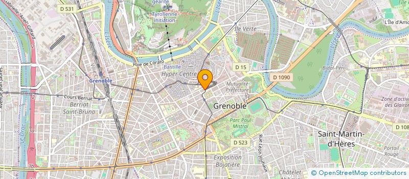 localisation de l'entreprise ASS  AMNESTY INTERNATIONAL à GRENOBLE