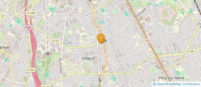 localisation de l'entreprise ASS ANC ELEVE CTRE ENS STATI APPLI MEDEC à VILLEJUIF