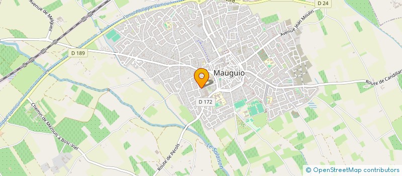 localisation de l'entreprise ASS ANC ELEVES ECOLE J MACE à MAUGUIO